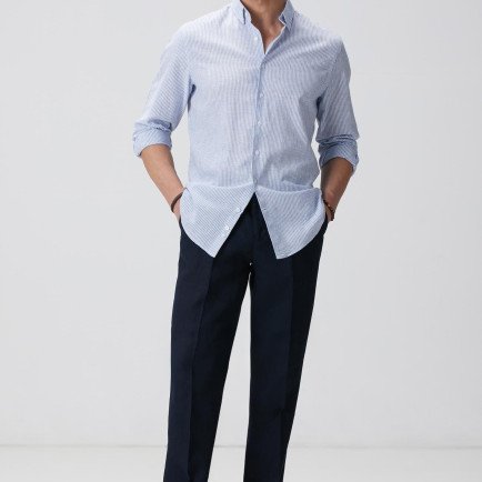 Network Erkek Lacivert Keten Pantolon Network Erkek Lacivert Keten Pantolon