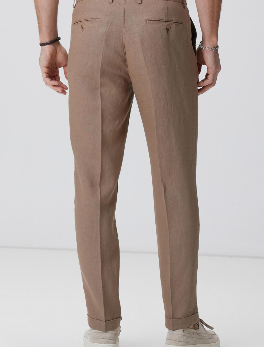 Network Erkek Vizon Keten Jogger Pantolon Network Erkek Vizon Keten Jogger Pantolon