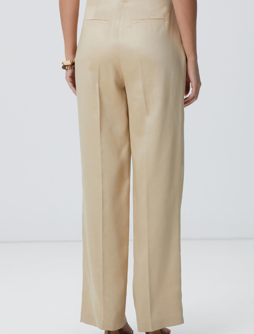 Network Kadın Bej Pantolon Network Kadın Bej Pantolon