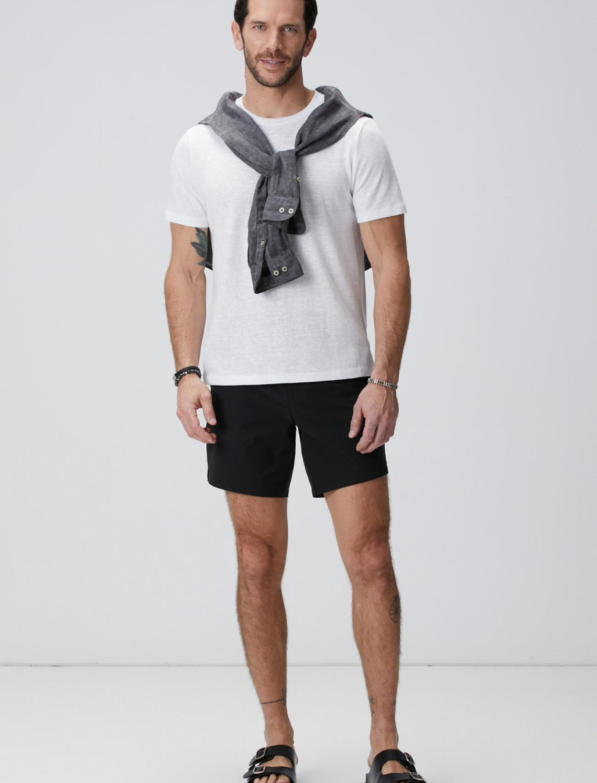 Network Erkek Beyaz Basic T-shirt Network Erkek Beyaz Basic T-shirt