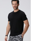 Network Erkek Siyah Basic T-shirt Network Erkek Siyah Basic T-shirt