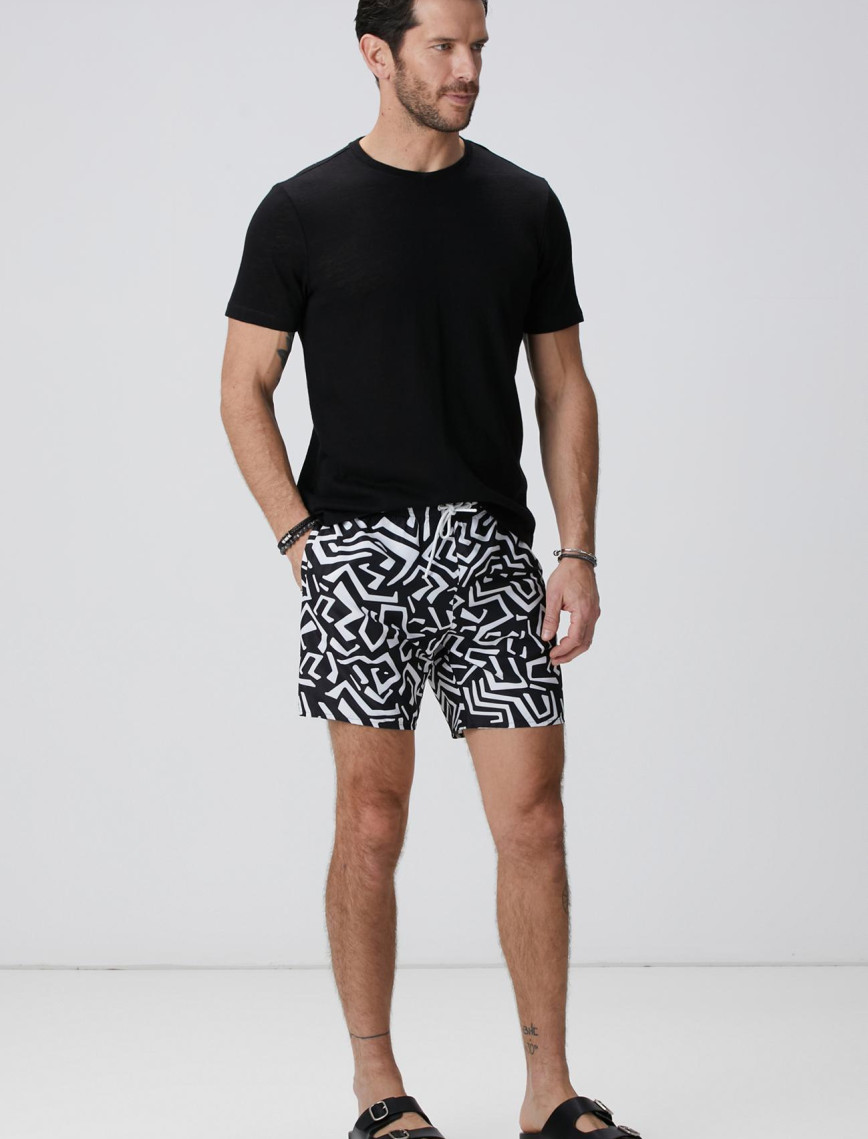 Network Erkek Siyah Basic T-shirt Network Erkek Siyah Basic T-shirt