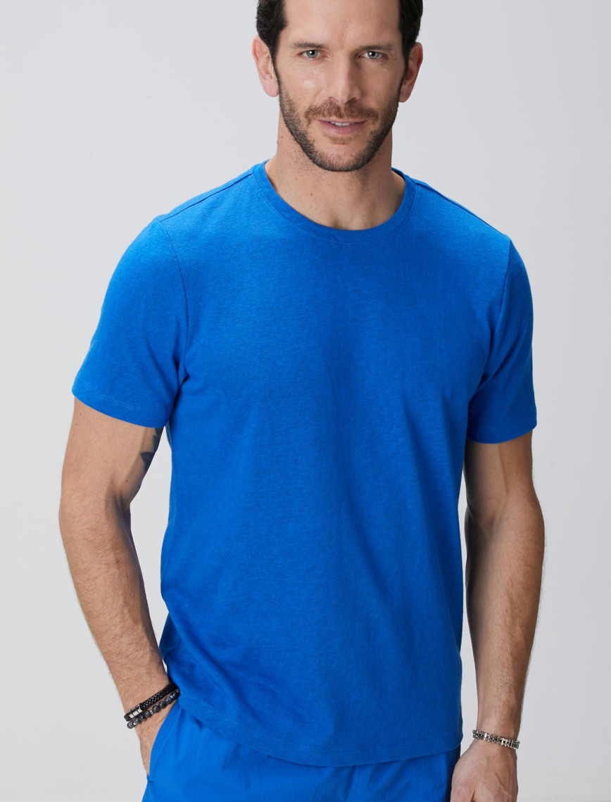 Network Erkek Beyaz Basic T-shirt Network Erkek Beyaz Basic T-shirt