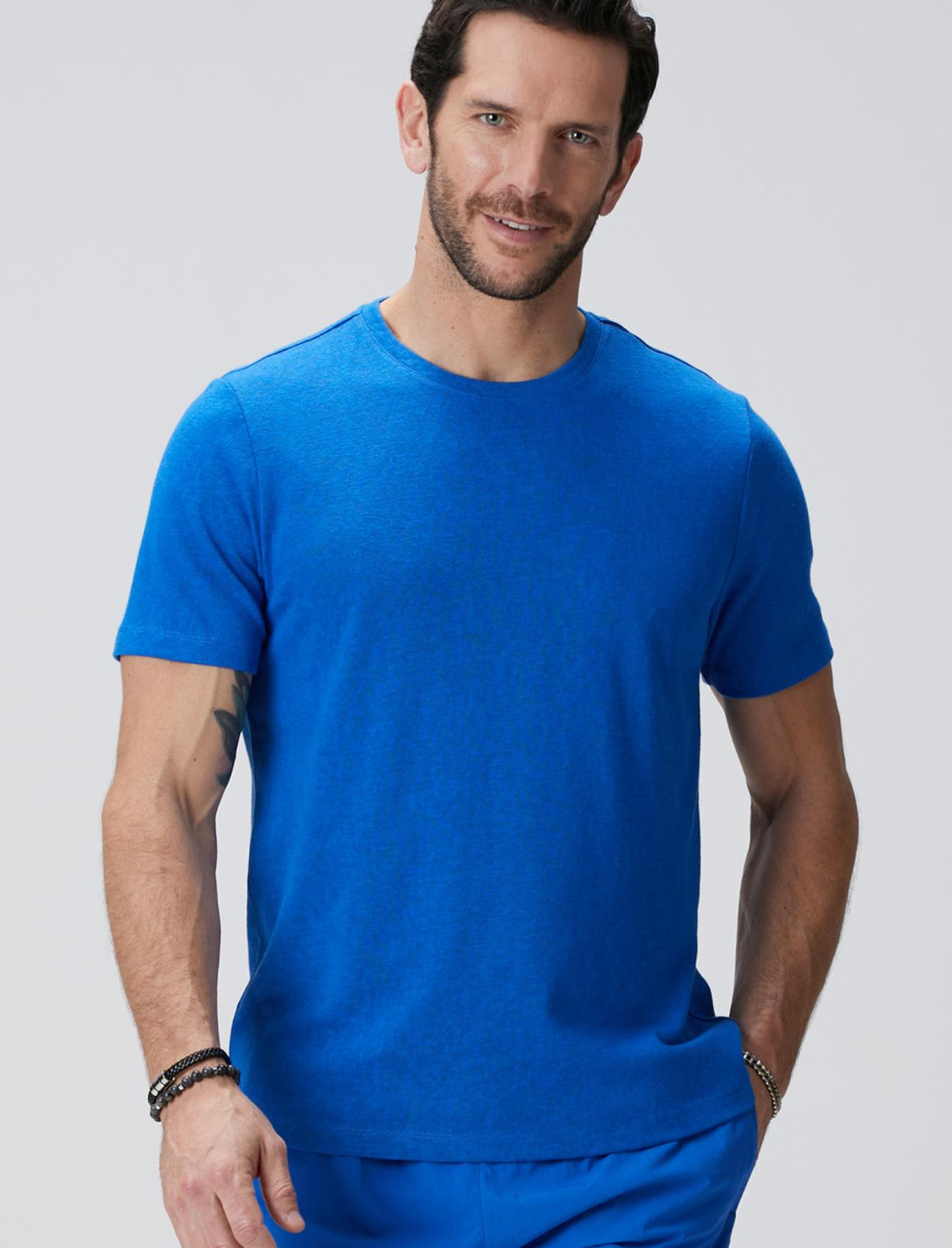 Network Erkek Saks Basic T-shirt Network Erkek Saks Basic T-shirt