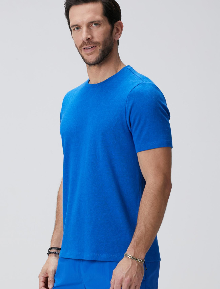 Network Erkek Saks Basic T-shirt Network Erkek Saks Basic T-shirt