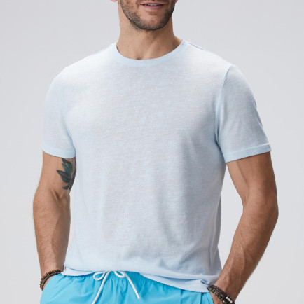 Network Erkek Açık Mavi Basic T-shirt Network Erkek Açık Mavi Basic T-shirt