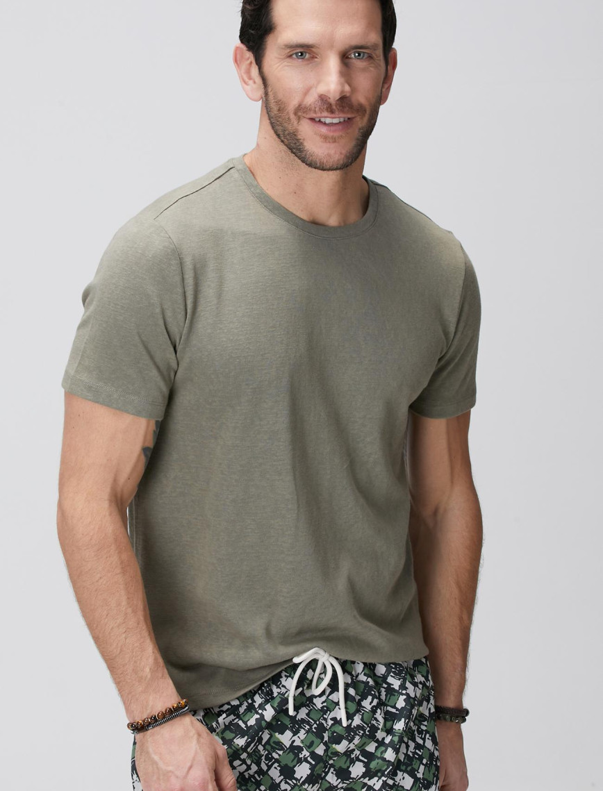 Network Erkek Beyaz Basic T-shirt Network Erkek Beyaz Basic T-shirt