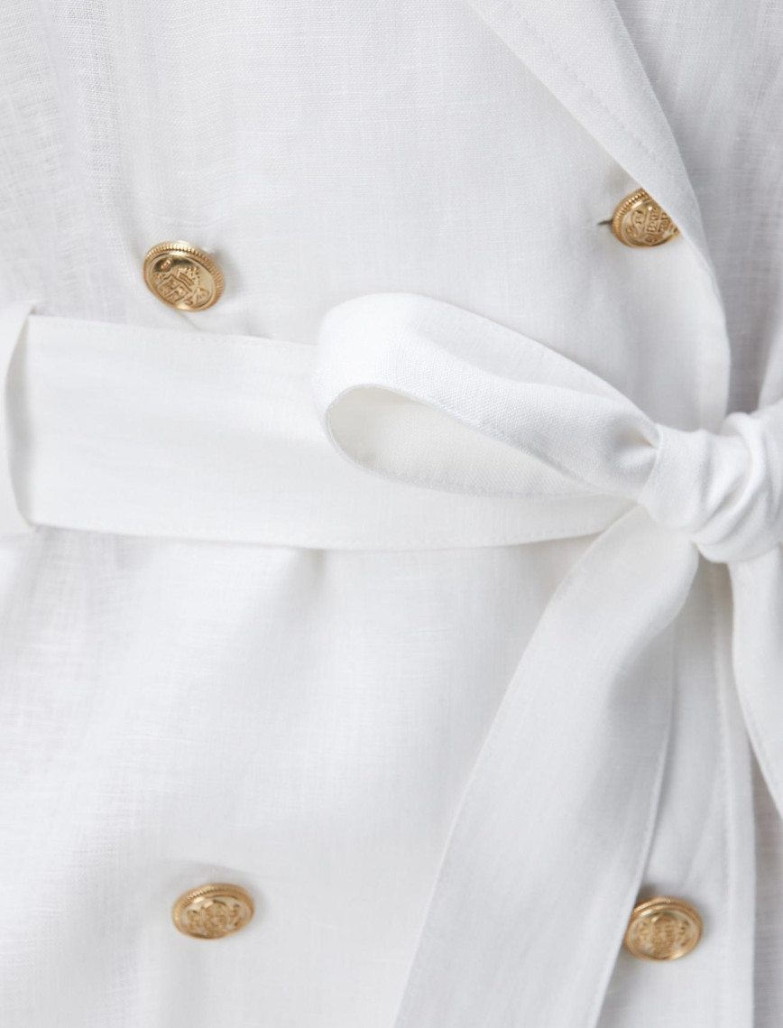 Network Kadın Beyaz Keten Elbise Network Kadın Beyaz Keten Elbise