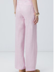 Network Kadın Pembe Keten Pantolon Network Kadın Pembe Keten Pantolon