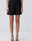 Network Kadın Siyah Keten Şort Network Kadın Siyah Keten Şort