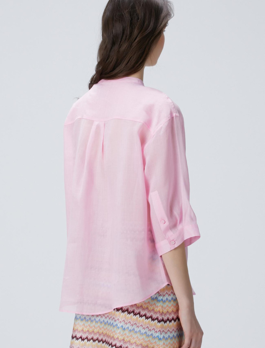 Network Kadın Pembe Rami Gömlek Network Kadın Pembe Rami Gömlek