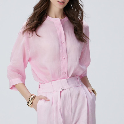 Network Kadın Pembe Rami Gömlek Network Kadın Pembe Rami Gömlek