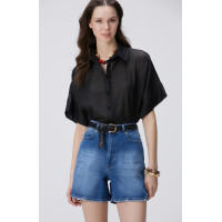 Network Kadın Siyah Gömlek Network Kadın Siyah Gömlek