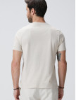 Network Erkek Bej Basic T-shirt Network Erkek Bej Basic T-shirt