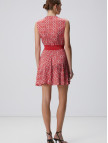 Network Kadın Kırmızı Desenli Mini Elbise Network Kadın Kırmızı Desenli Mini Elbise