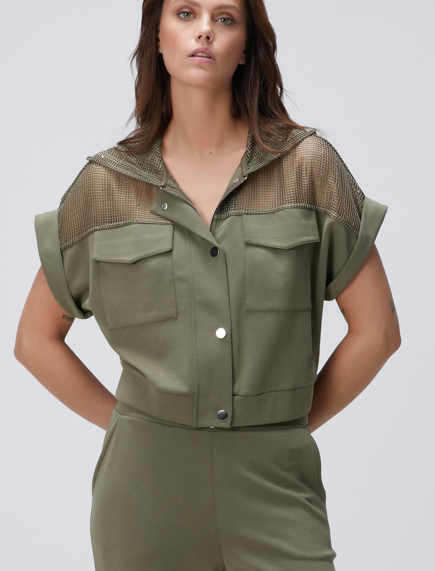 Network Kadın Haki Sweatshirt