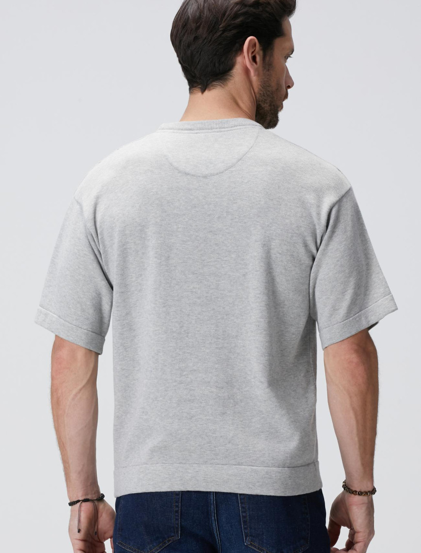 Network Erkek Gri Triko Sweatshirt Network Erkek Gri Triko Sweatshirt