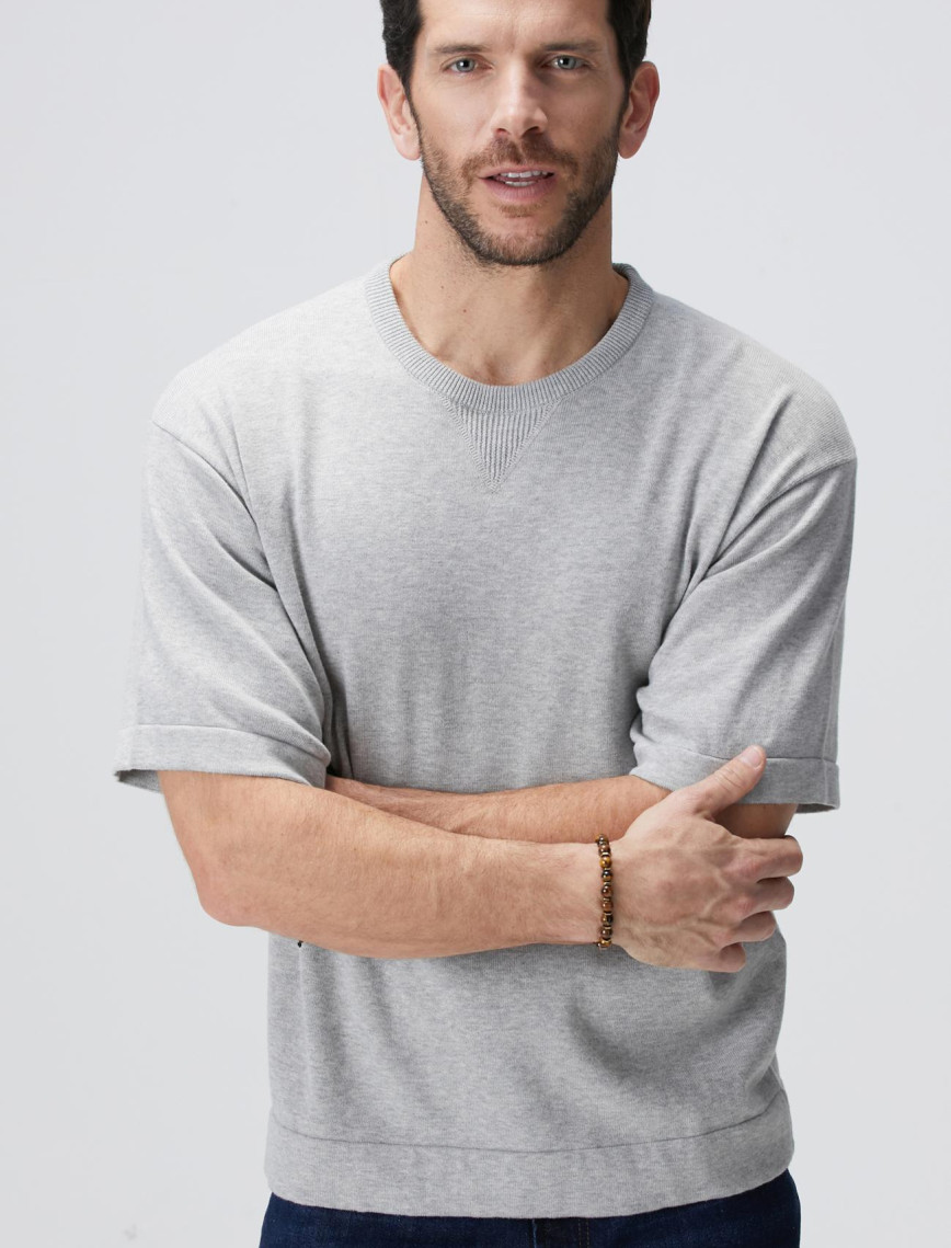 Network Erkek Gri Triko Sweatshirt Network Erkek Gri Triko Sweatshirt