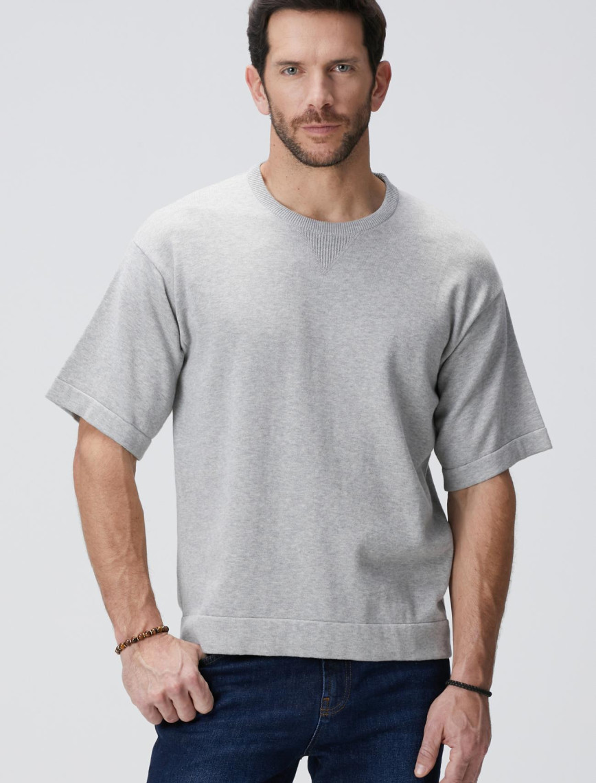 Network Erkek Gri Triko Sweatshirt Network Erkek Gri Triko Sweatshirt