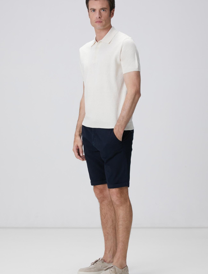 Network Erkek Kırık Beyaz Keten Karışımlı Kazak Network Erkek Kırık Beyaz Keten Karışımlı Kazak