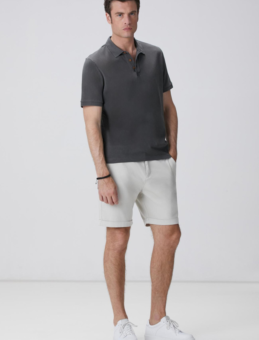 Network Erkek Antrasit Polo T-shirt Network Erkek Antrasit Polo T-shirt