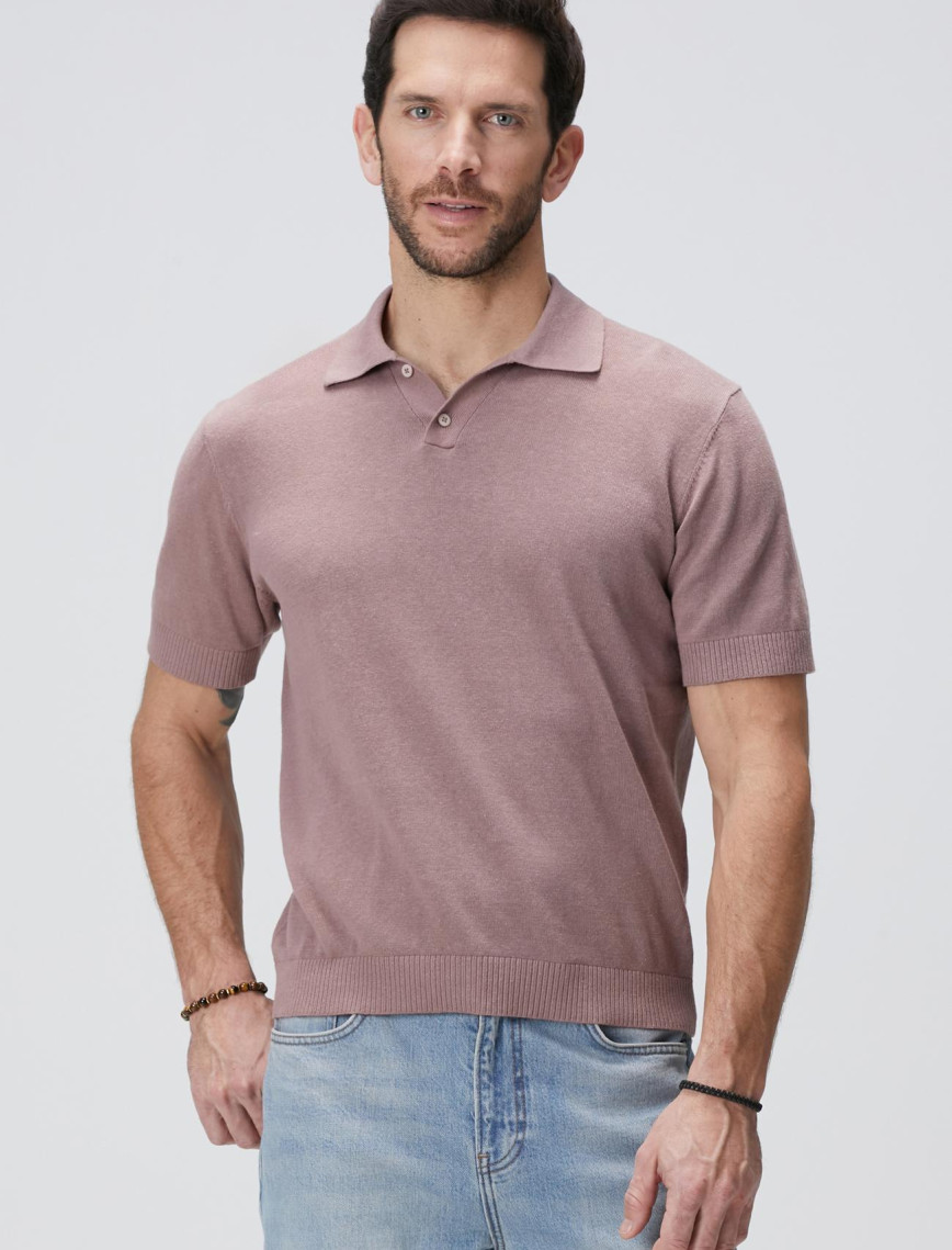 Network Erkek Gül Kurusu Keten Karışımlı Kazak Network Erkek Gül Kurusu Keten Karışımlı Kazak