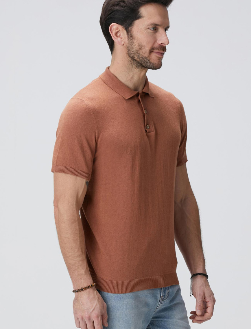 Network Erkek Tarçın Keten Karışımlı Kazak Network Erkek Tarçın Keten Karışımlı Kazak