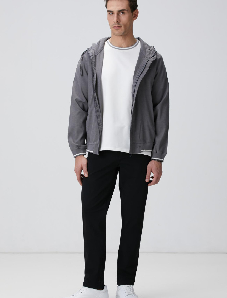 Network Erkek Siyah N-Tech Casual Pantolon