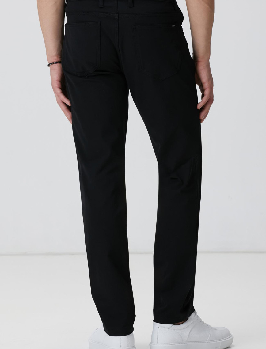 Network Erkek Siyah N-Tech Casual Pantolon