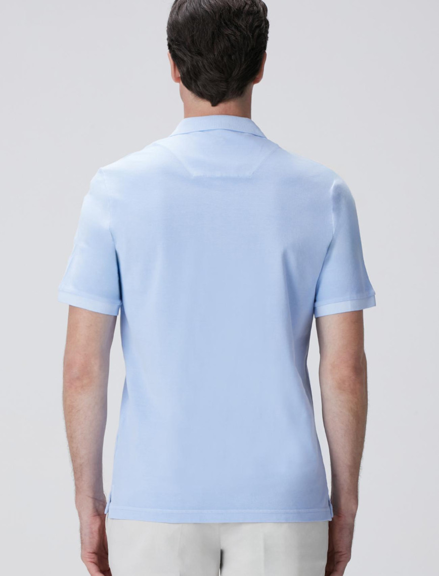 Network Erkek Mavi Polo T-shirt Network Erkek Mavi Polo T-shirt