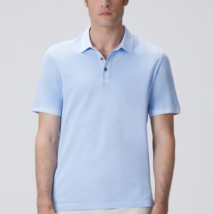 Network Erkek Mavi Polo T-shirt Network Erkek Mavi Polo T-shirt