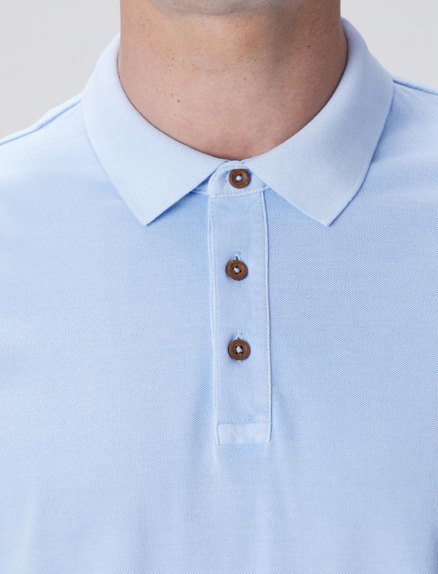 Network Erkek Mavi Polo T-shirt Network Erkek Mavi Polo T-shirt