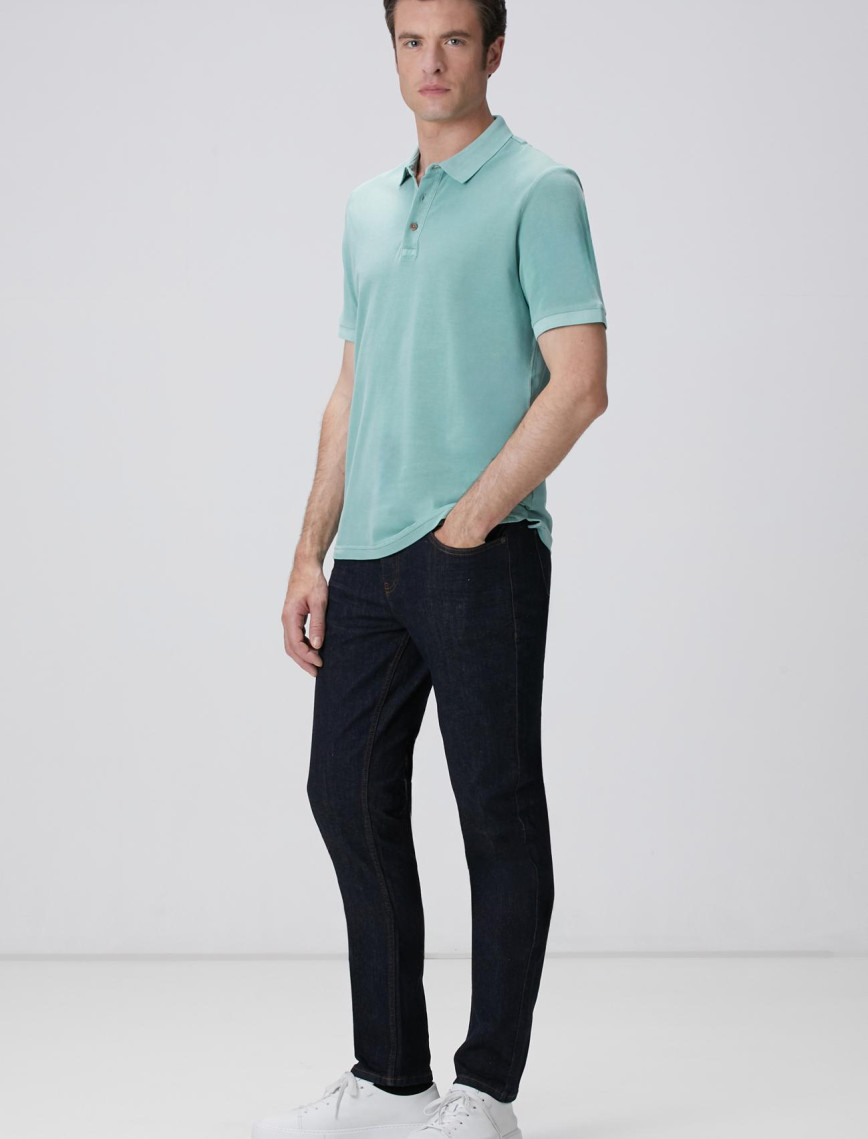 Network Erkek Yeşil Polo T-shirt Network Erkek Yeşil Polo T-shirt