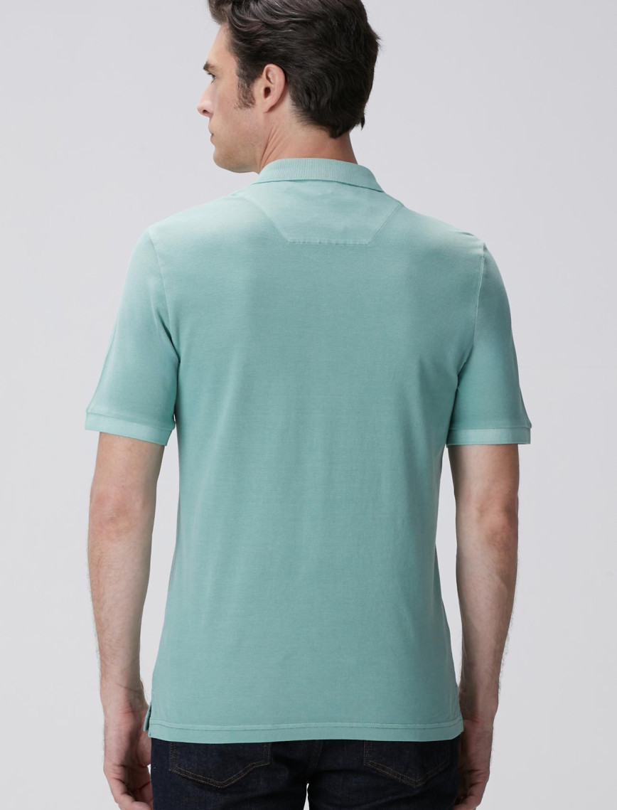 Network Erkek Yeşil Polo T-shirt Network Erkek Yeşil Polo T-shirt