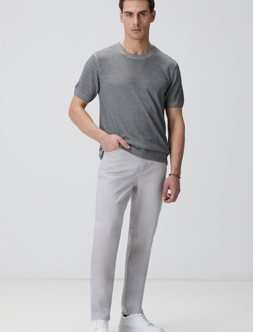 Network Erkek Antrasit Keten Karışımlı Kazak Network Erkek Antrasit Keten Karışımlı Kazak