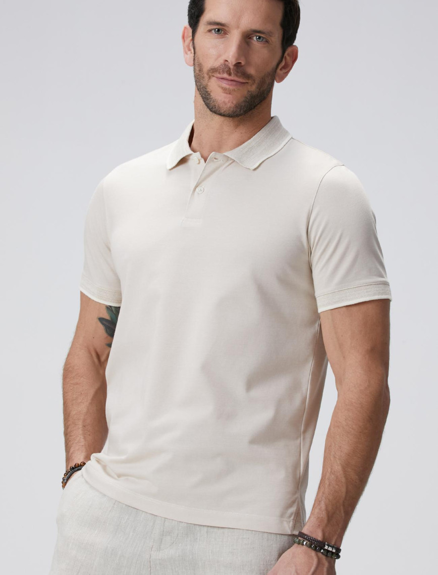 Network Erkek Bej T-shirt Network Erkek Bej T-shirt