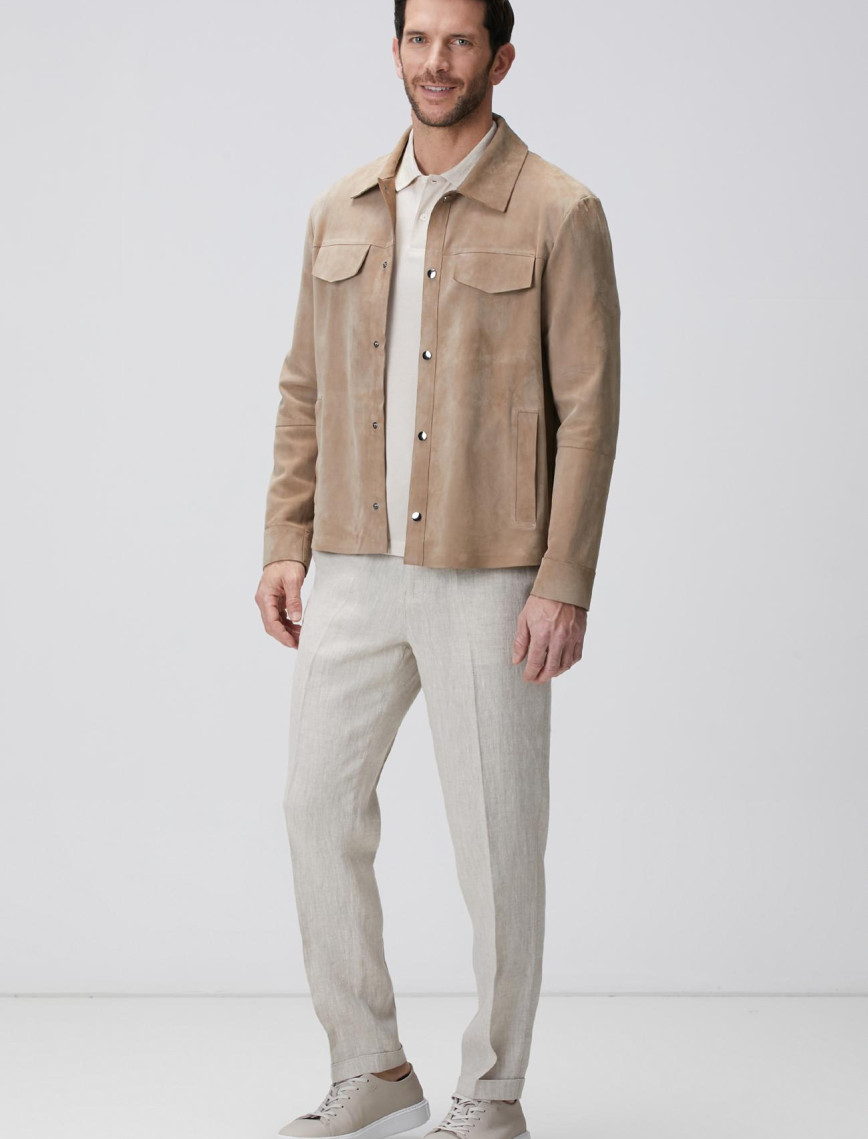 Network Erkek Bej T-shirt Network Erkek Bej T-shirt