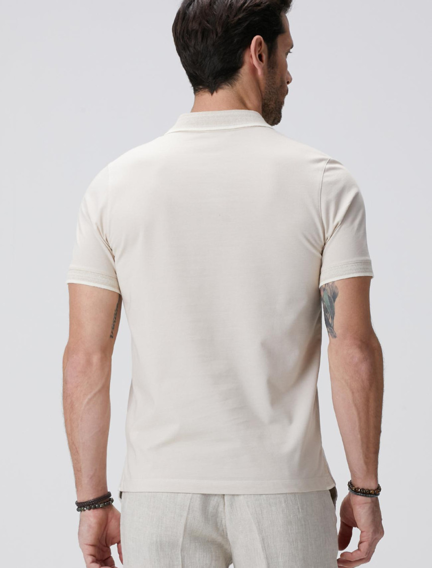 Network Erkek Bej T-shirt Network Erkek Bej T-shirt