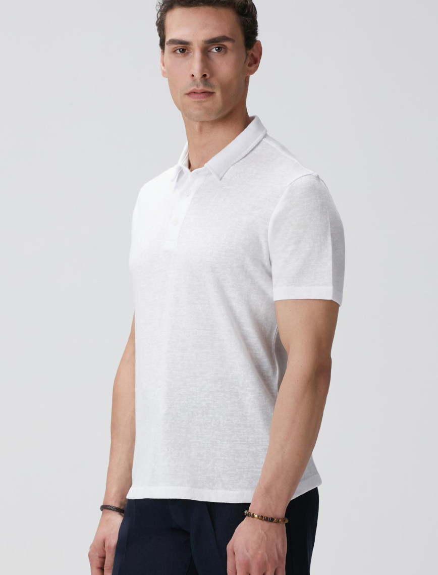 Network Erkek Kırık Beyaz T-shirt Network Erkek Kırık Beyaz T-shirt