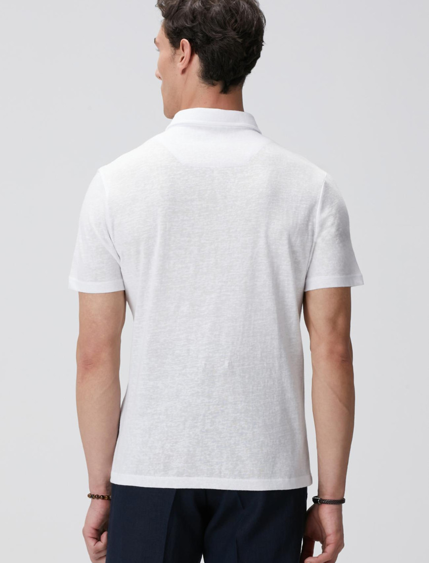 Network Erkek Kırık Beyaz T-shirt Network Erkek Kırık Beyaz T-shirt