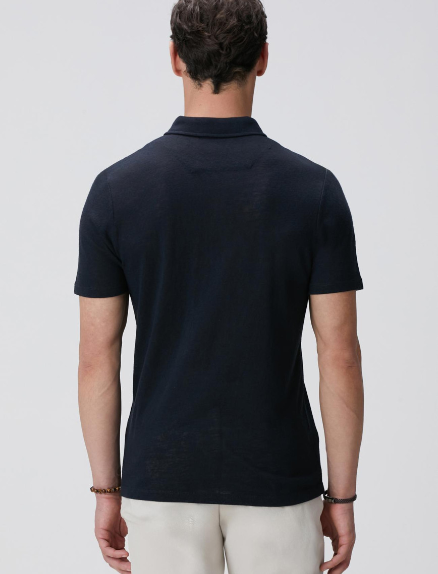 Network Erkek Lacivert Polo Yaka T-shirt Network Erkek Lacivert Polo Yaka T-shirt