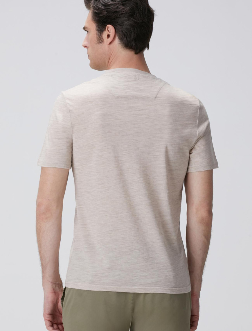 Network Erkek Limited Bej Yün T-shirt Network Erkek Limited Bej Yün T-shirt