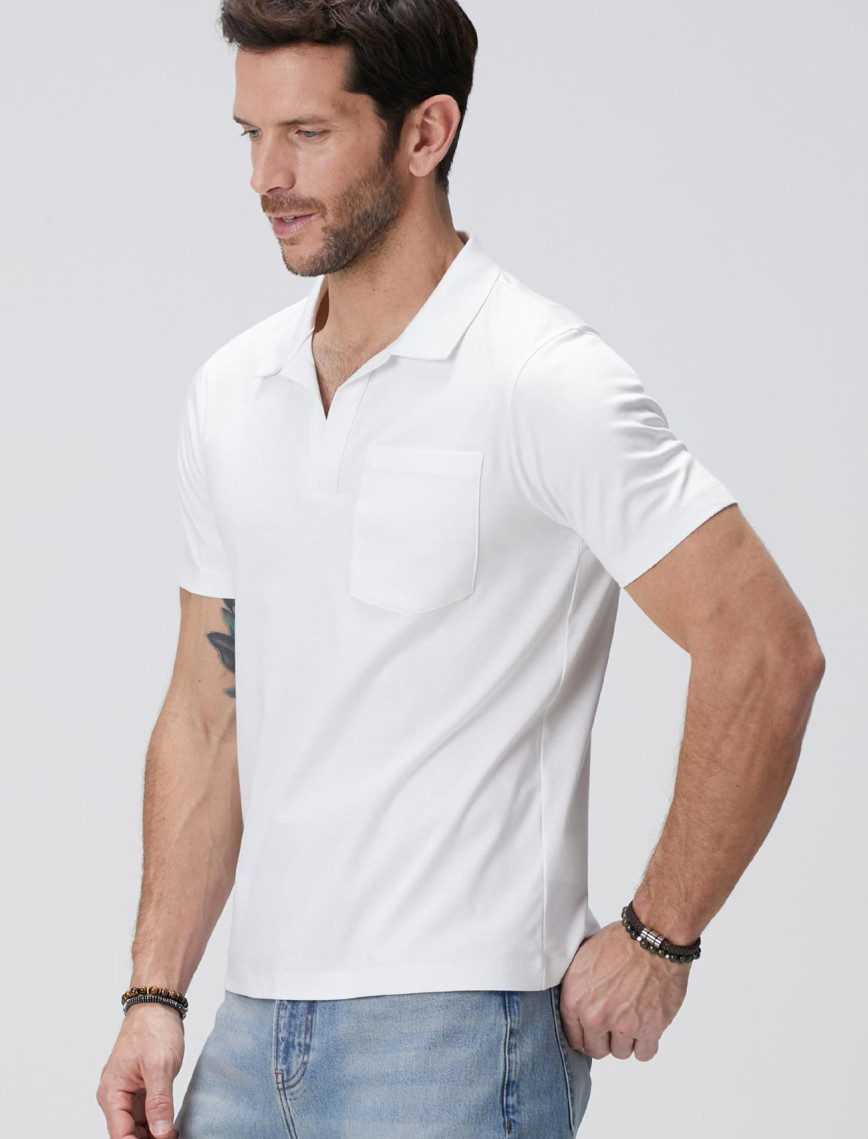 Network Erkek Beyaz T-shirt Network Erkek Beyaz T-shirt