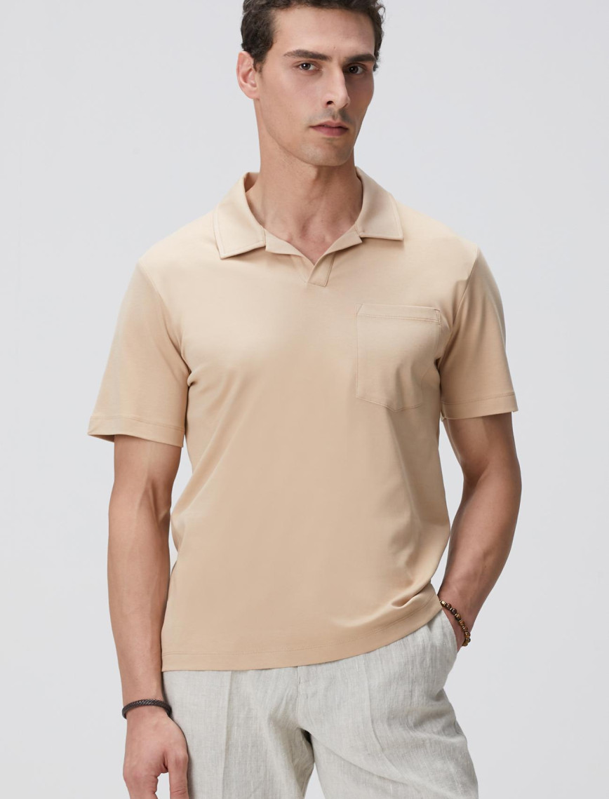 Network Erkek Açık Camel T-shirt Network Erkek Açık Camel T-shirt