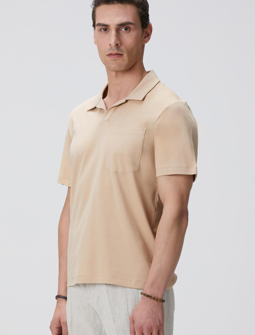 Network Erkek Açık Camel T-shirt Network Erkek Açık Camel T-shirt