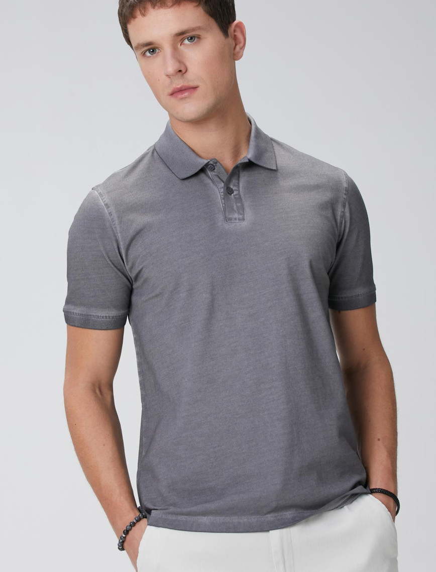 Network Erkek Antrasit Polo Yaka T-shirt Network Erkek Antrasit Polo Yaka T-shirt