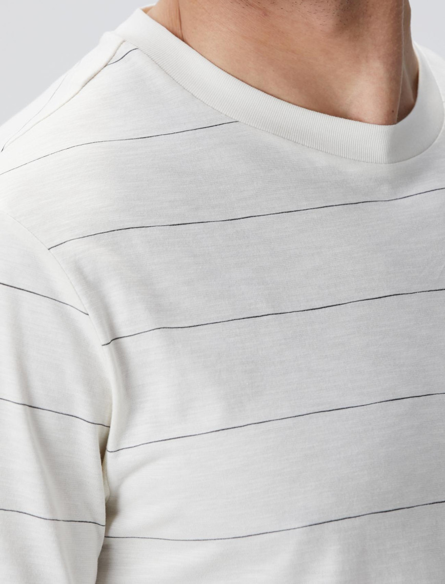 Network Erkek Kırık Beyaz T-shirt Network Erkek Kırık Beyaz T-shirt