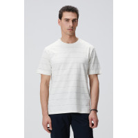 Network Erkek Kırık Beyaz T-shirt Network Erkek Kırık Beyaz T-shirt