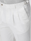 Network Erkek Kırık Beyaz Keten Karışımlı Pantolon Network Erkek Kırık Beyaz Keten Karışımlı Pantolon