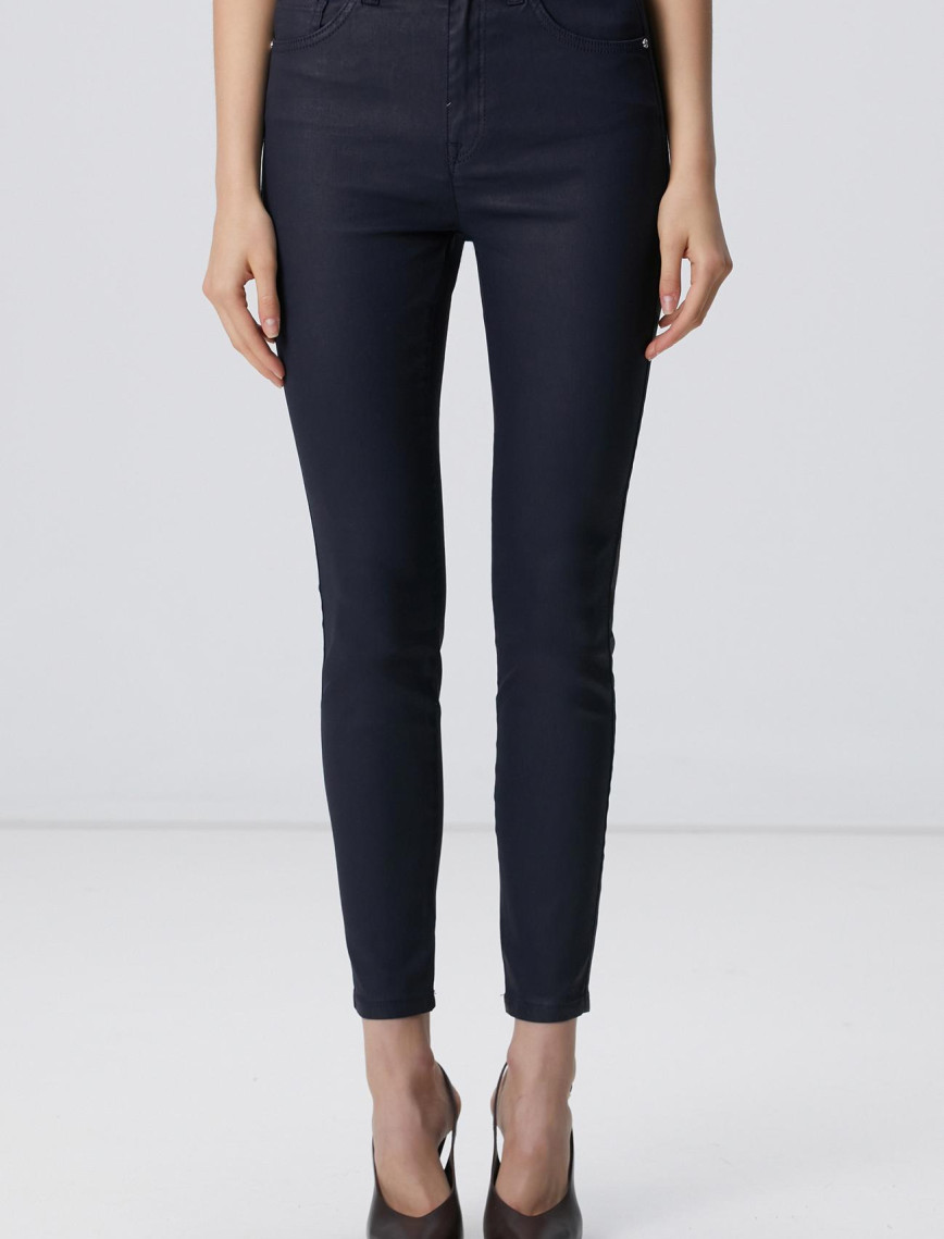 Network Kadın Lacivert Denim Pantolon Network Kadın Lacivert Denim Pantolon